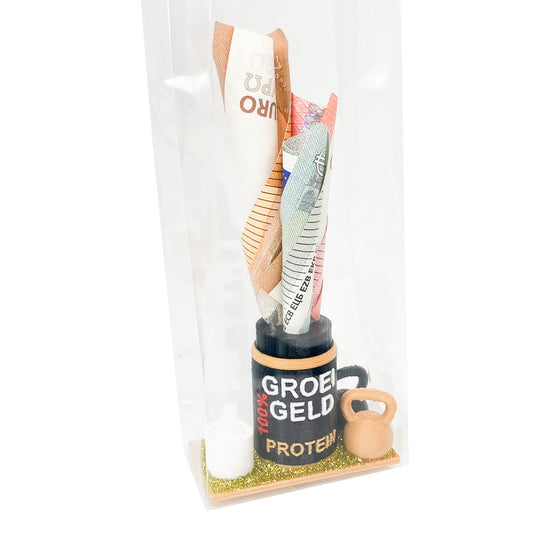 Groeigeld - Proteïnepoeder met Scoopie