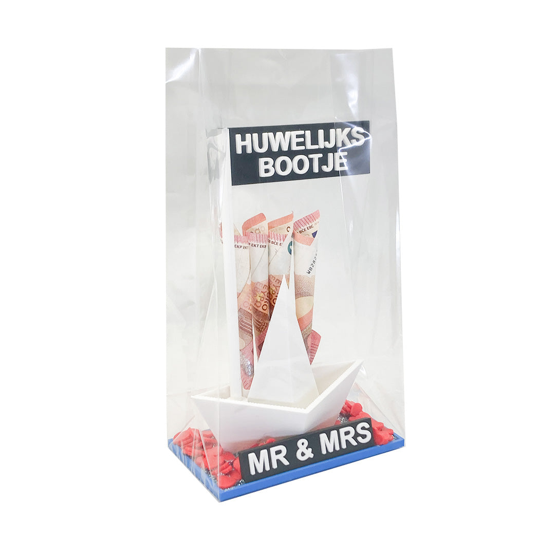 Huwelijksbootje - Bruiloft geld cadeau trouwen