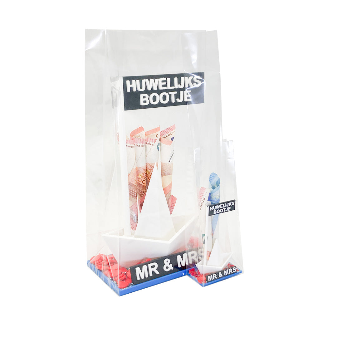 Huwelijksbootje - Bruiloft geld cadeau trouwen