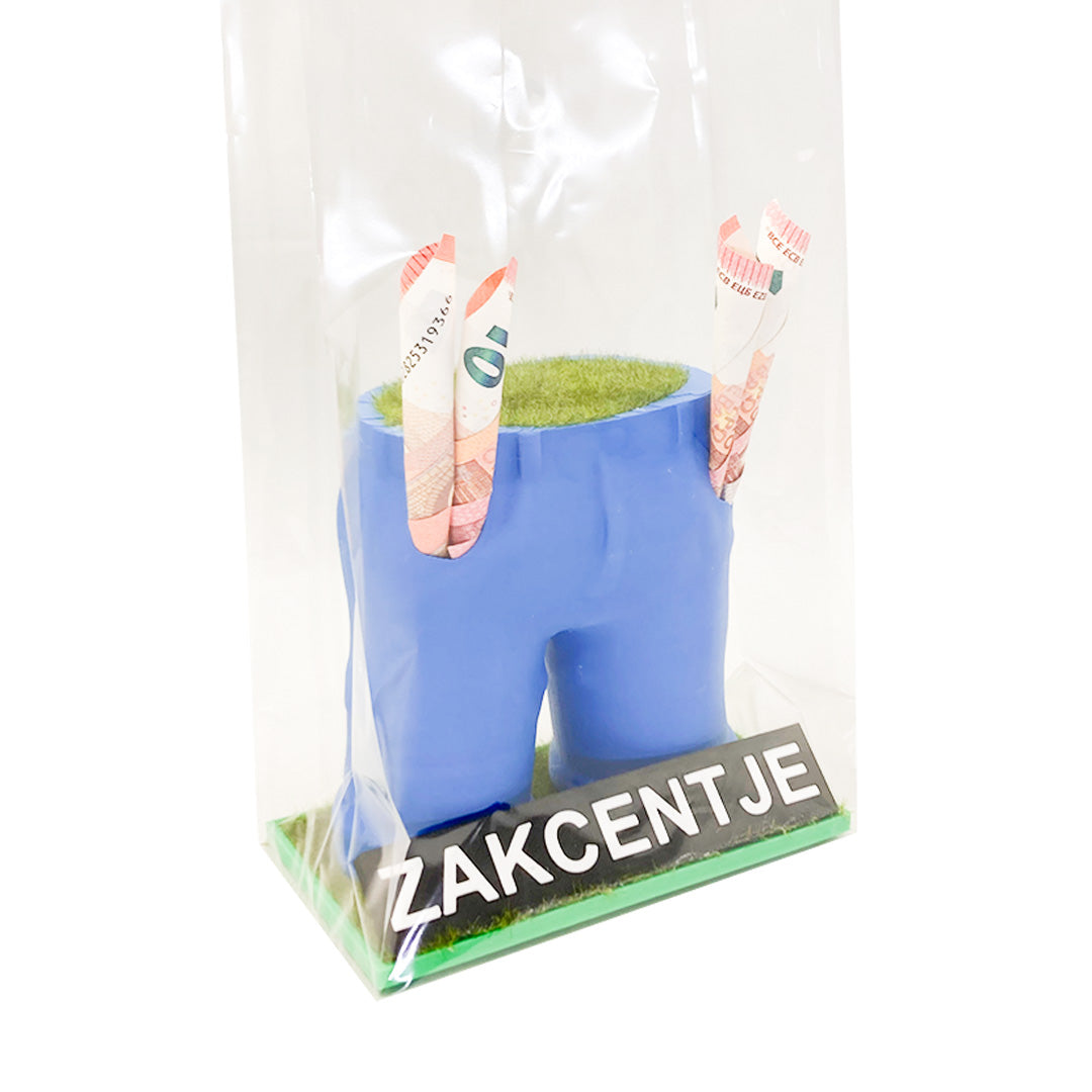 Zakcentje - Spijkerbroek met gras