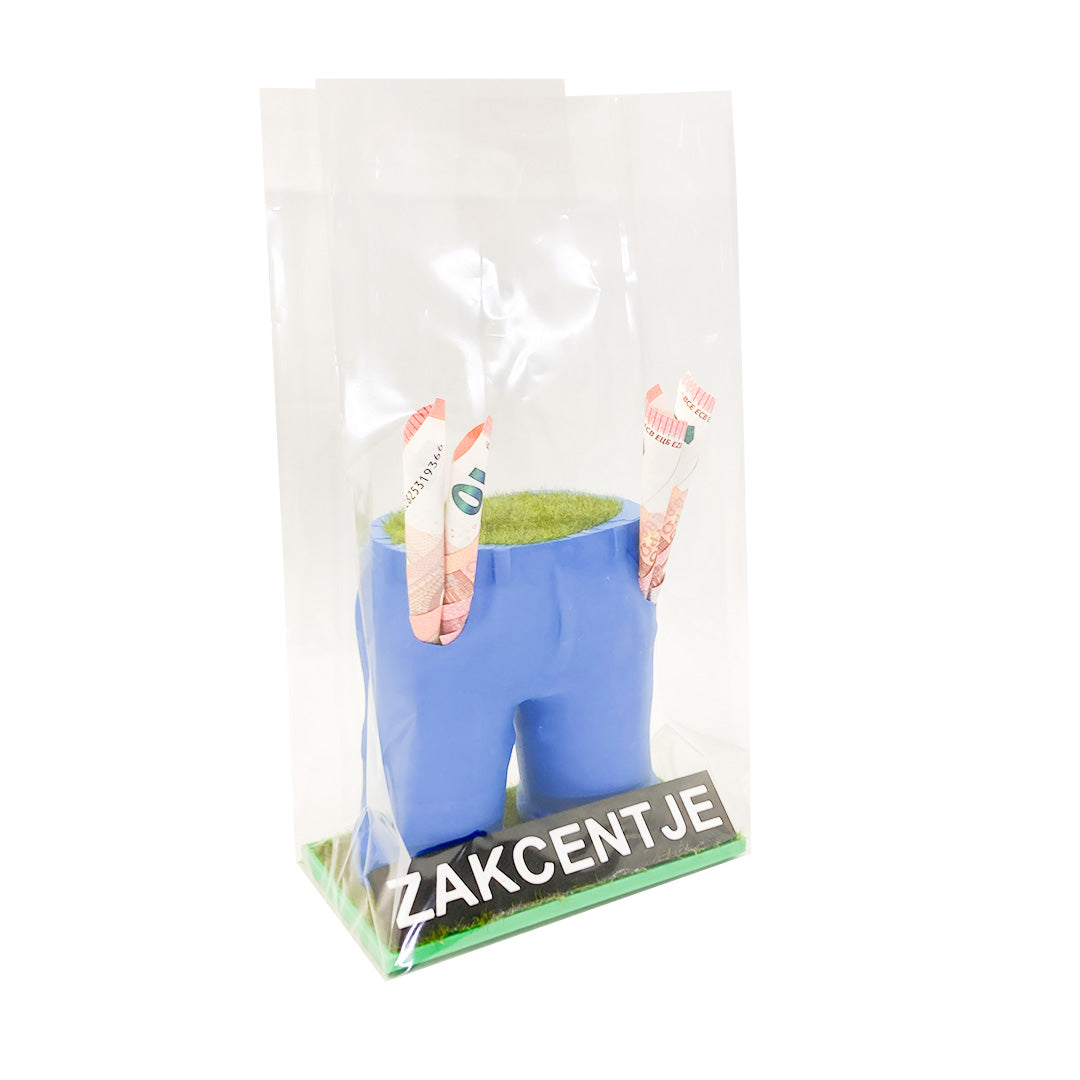 Zakcentje - Spijkerbroek met gras