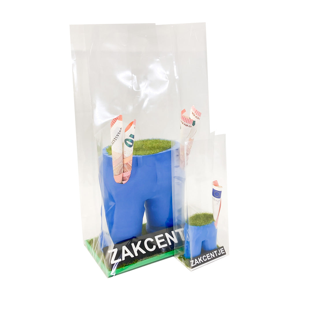 Zakcentje - Spijkerbroek met gras