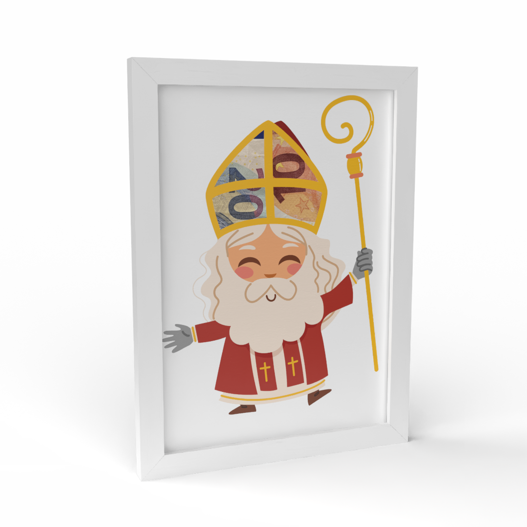 Fotolijst Geldcadeau - Sinterklaas Mijter