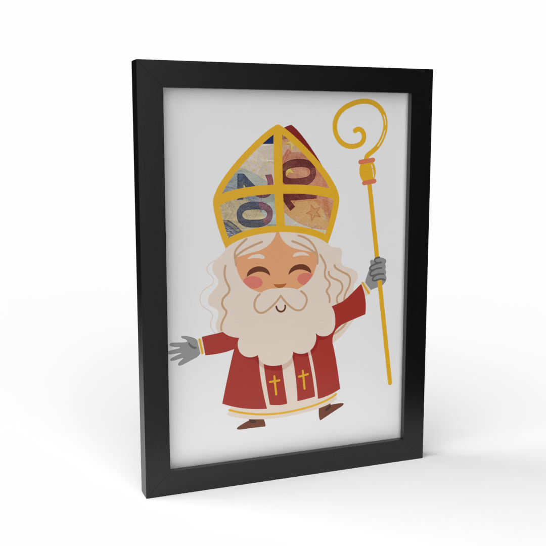 Fotolijst Geldcadeau - Sinterklaas Mijter