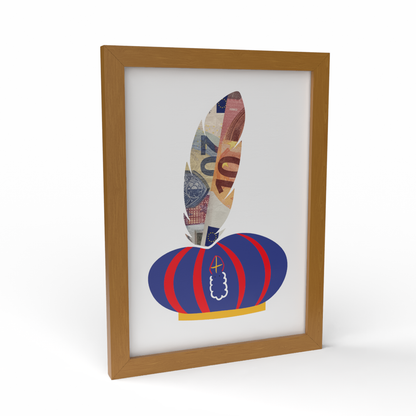 Fotolijst Geldcadeau - Pietenmuts