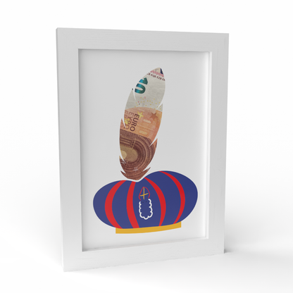 Fotolijst Geldcadeau - Pietenmuts