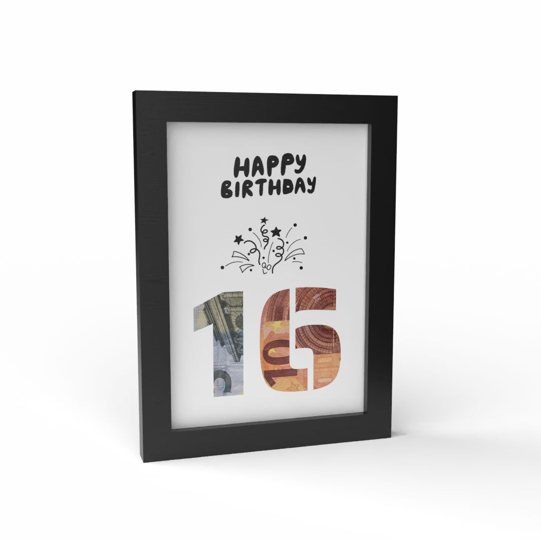 Happy Birthday Cadeaufotolijst A5