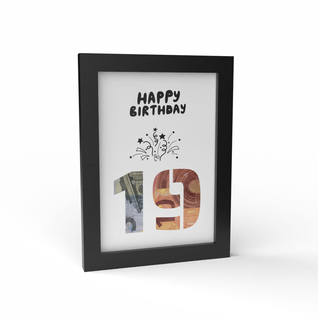 Happy Birthday Cadeaufotolijst A5