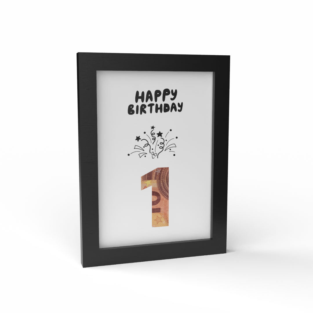 Happy Birthday Cadeaufotolijst A5