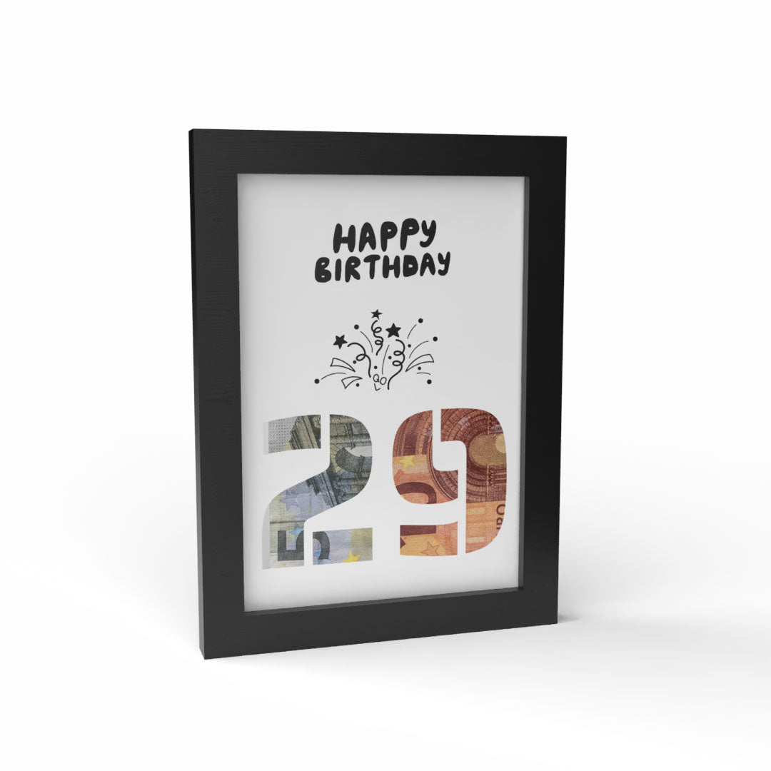 Happy Birthday Cadeaufotolijst A5