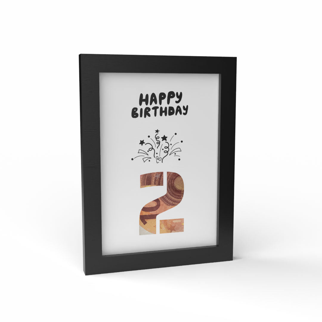 Happy Birthday Cadeaufotolijst A5
