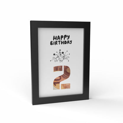 Happy Birthday Cadeaufotolijst A5