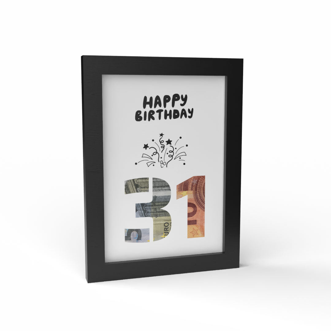 Happy Birthday Cadeaufotolijst A5