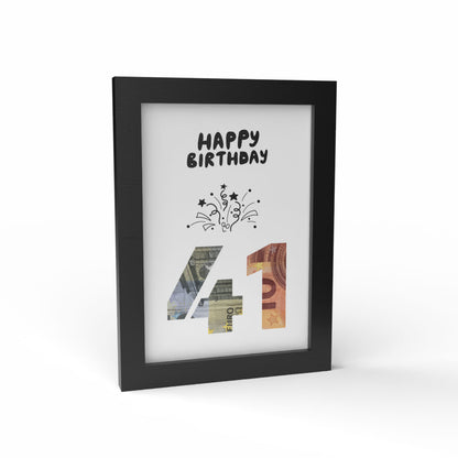 Happy Birthday Cadeaufotolijst A5