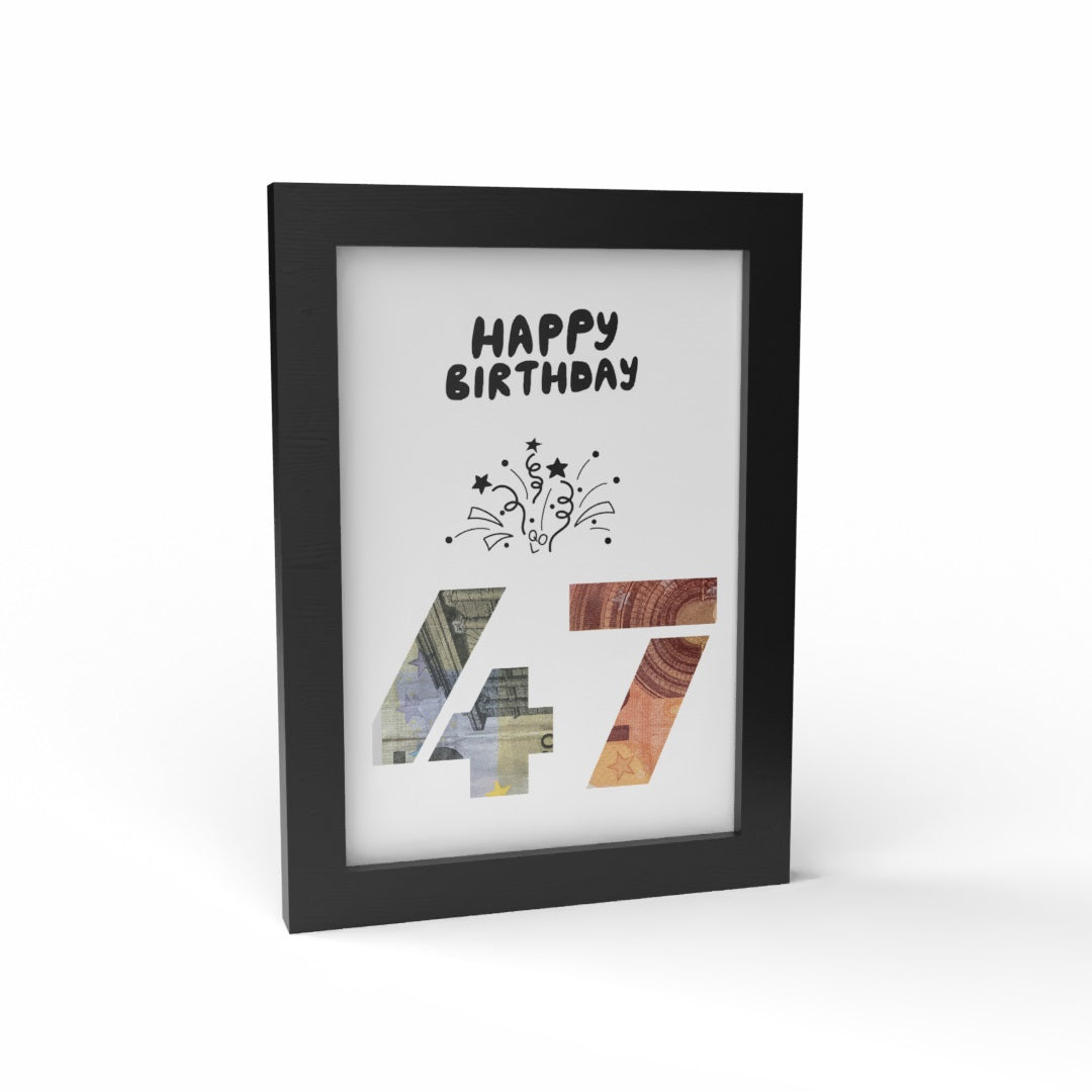 Happy Birthday Cadeaufotolijst A5