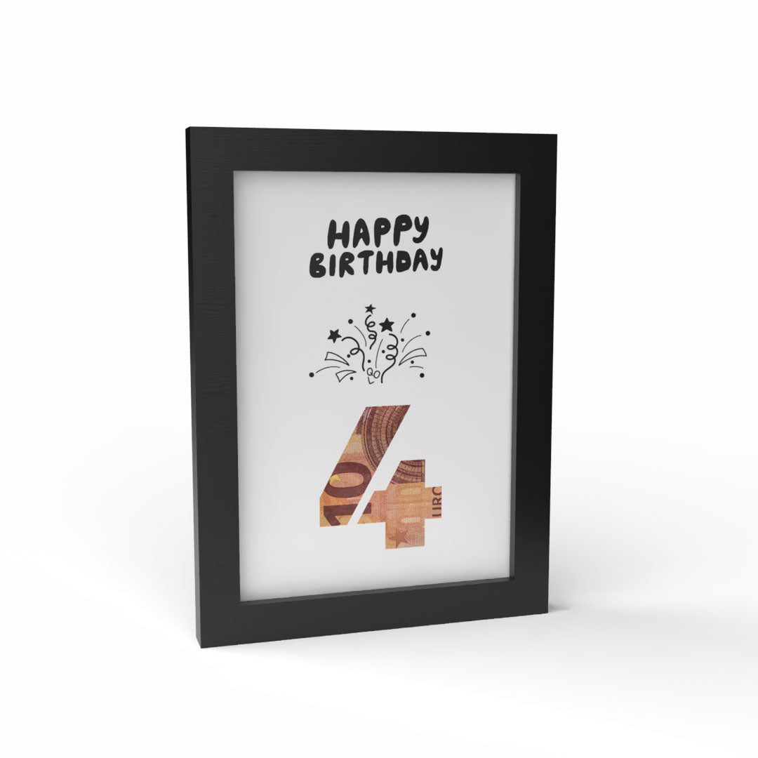 Happy Birthday Cadeaufotolijst A5