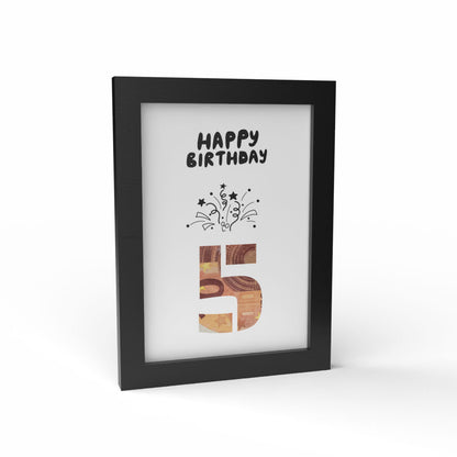 Happy Birthday Cadeaufotolijst A5