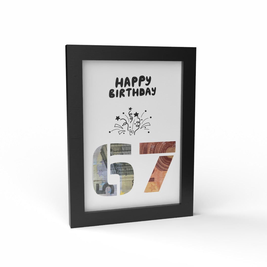 Happy Birthday Cadeaufotolijst A5