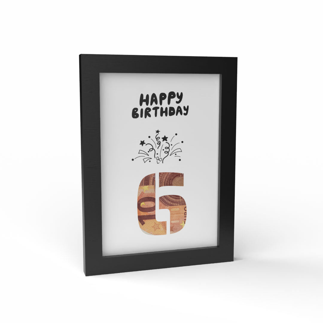 Happy Birthday Cadeaufotolijst A5