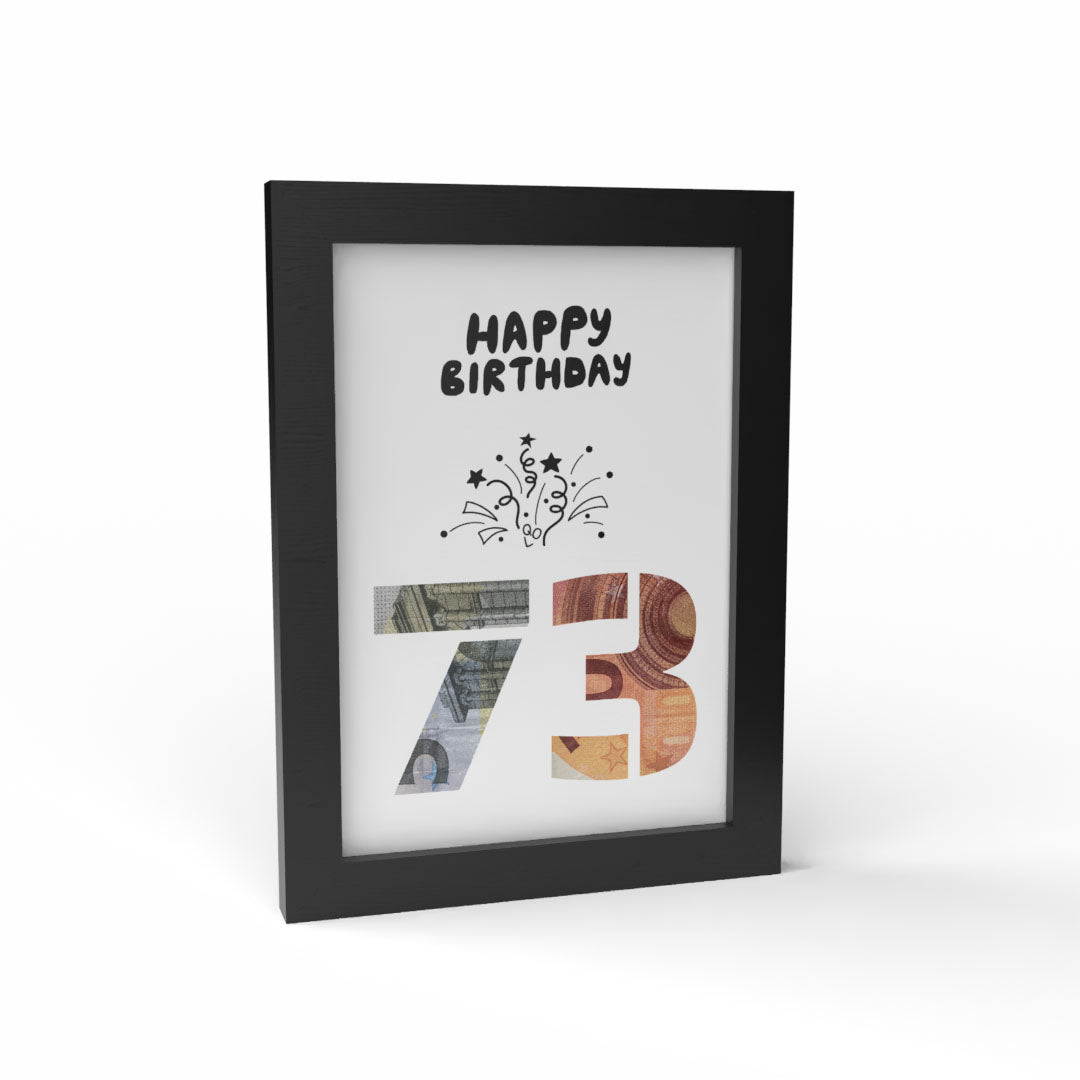 Happy Birthday Cadeaufotolijst A5
