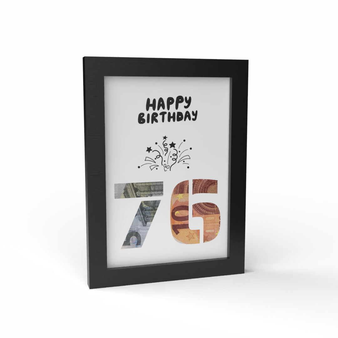 Happy Birthday Cadeaufotolijst A5