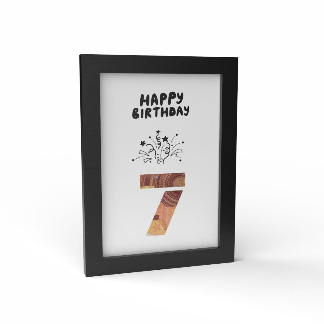 Happy Birthday Cadeaufotolijst A5