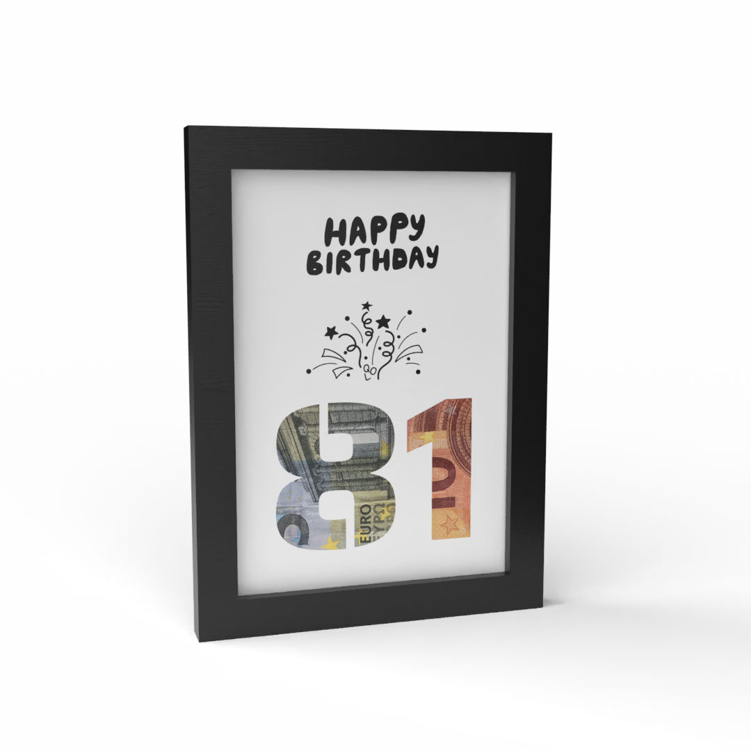 Happy Birthday Cadeaufotolijst A5