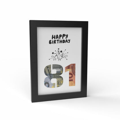 Happy Birthday Cadeaufotolijst A5