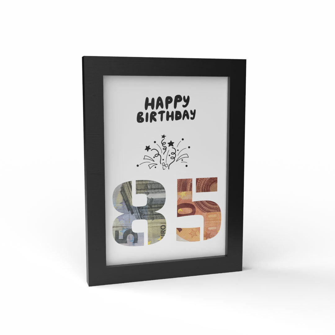 Happy Birthday Cadeaufotolijst A5