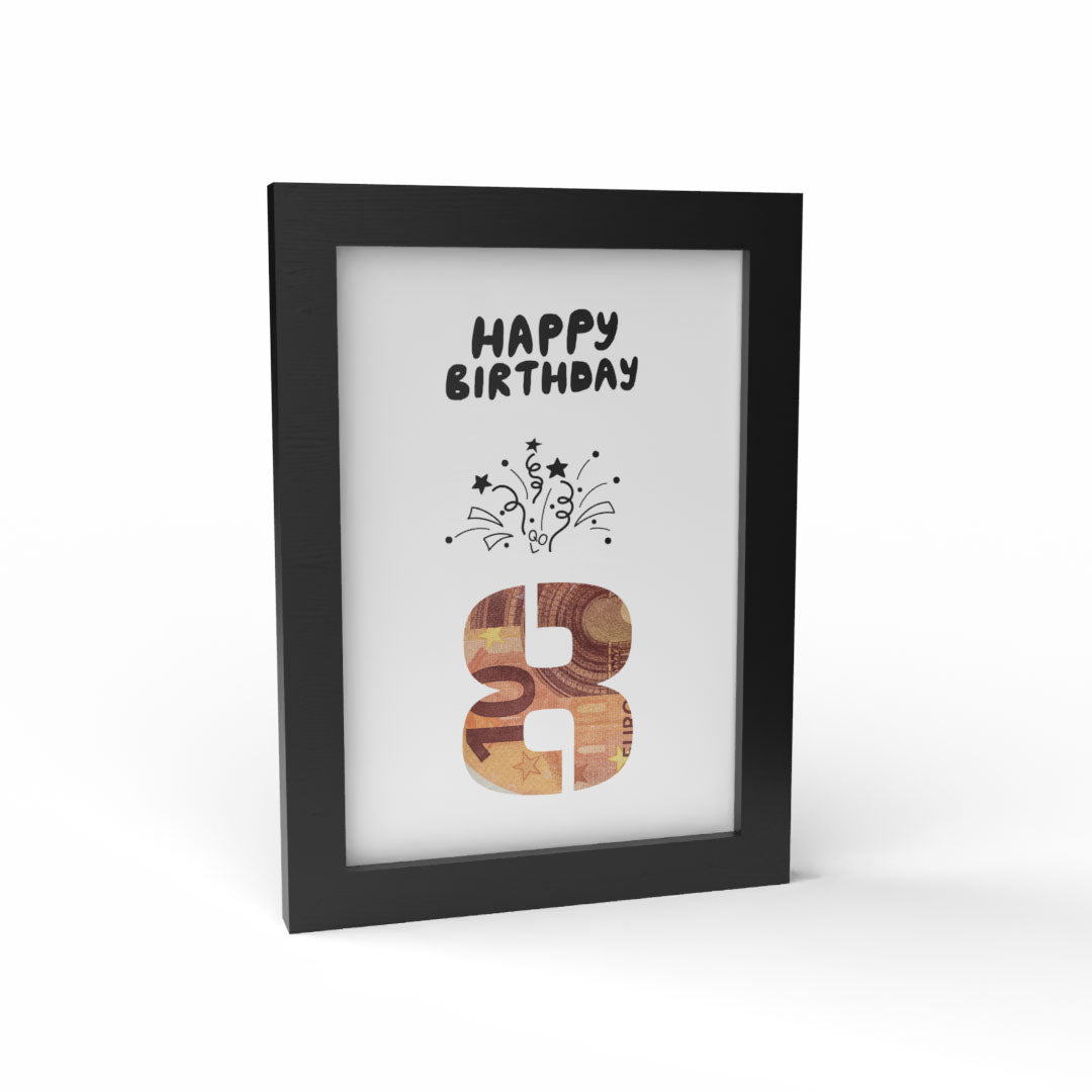 Happy Birthday Cadeaufotolijst A5