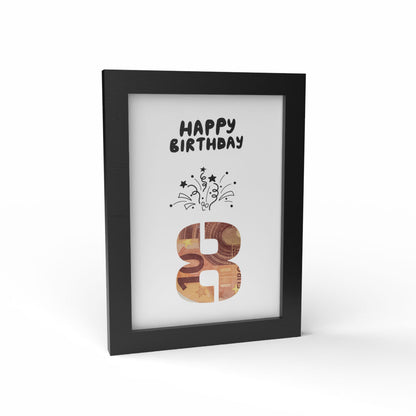 Happy Birthday Cadeaufotolijst A5